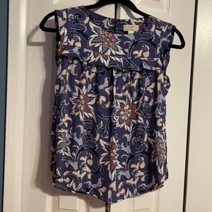 NWOT Loft sleeveless shirt in size XSP